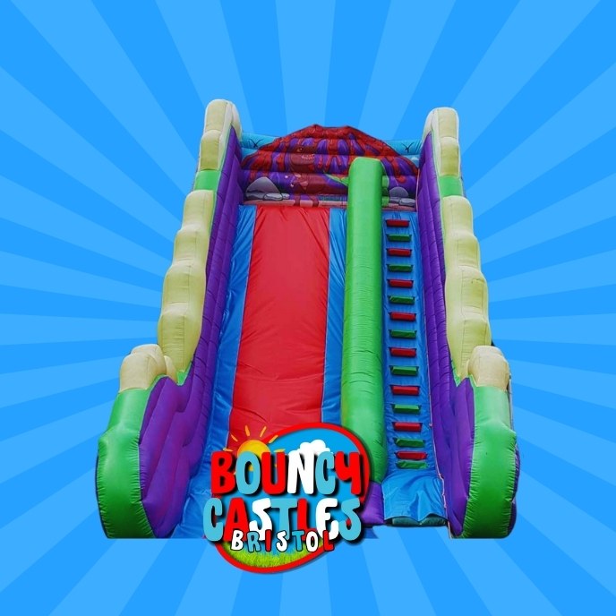 Inflatable slide